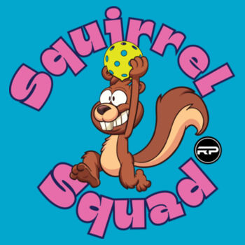 Squirrel Squad UPF 50 Long Sleeve Performance Tee Design