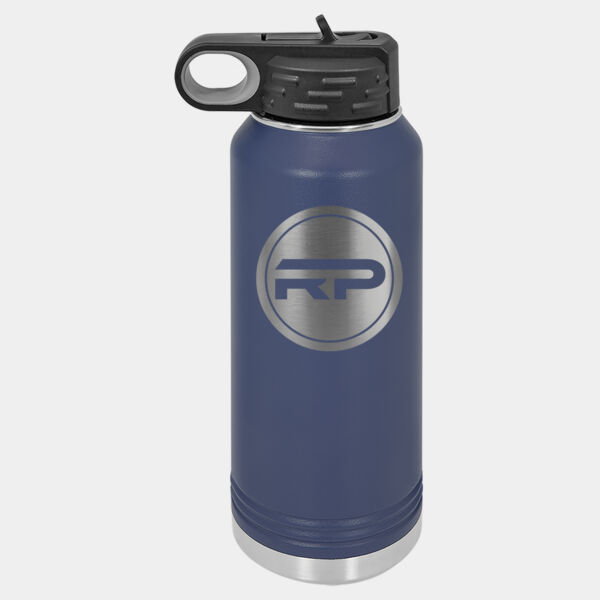 Rockford Pickleball Club 32 oz Water Bottle Thumbnail