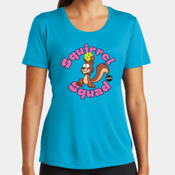 Squirrel Squad Ladies Performance Tee Thumbnail