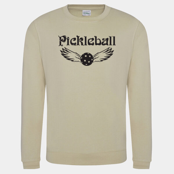Rockford Pickleball Winged Design Crew Neck Sweatshirt Thumbnail