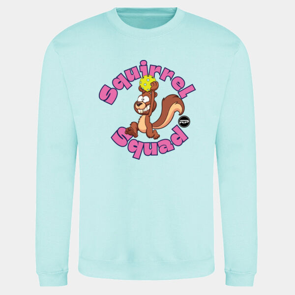 Rockford Squirrel Squad Design Crew Neck Sweatshirt  Thumbnail