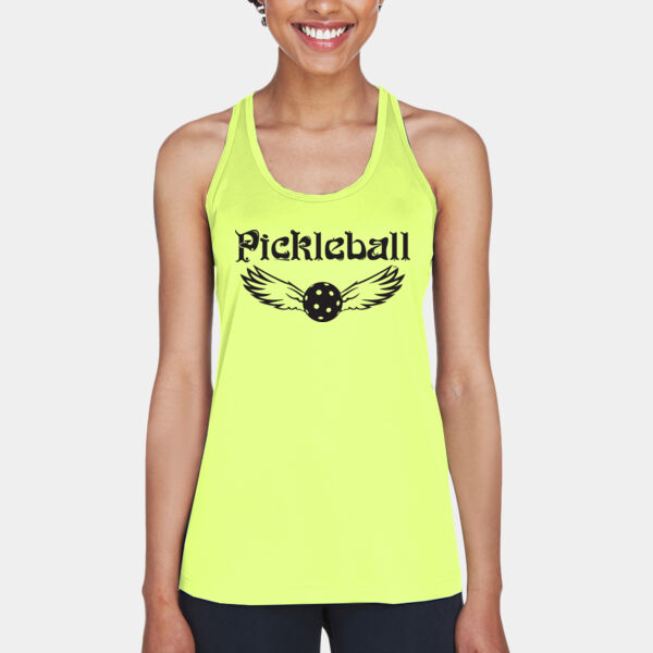 Rockford Pickleball Ladies Performance Racerback Tank Thumbnail