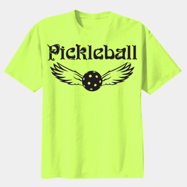 Rockford Pickleball Winged Design Youth Tee Shirt Thumbnail