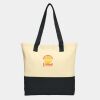 Colorblock Cotton Tote Thumbnail