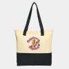 Colorblock Cotton Tote Thumbnail