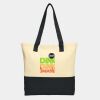 Colorblock Cotton Tote Thumbnail